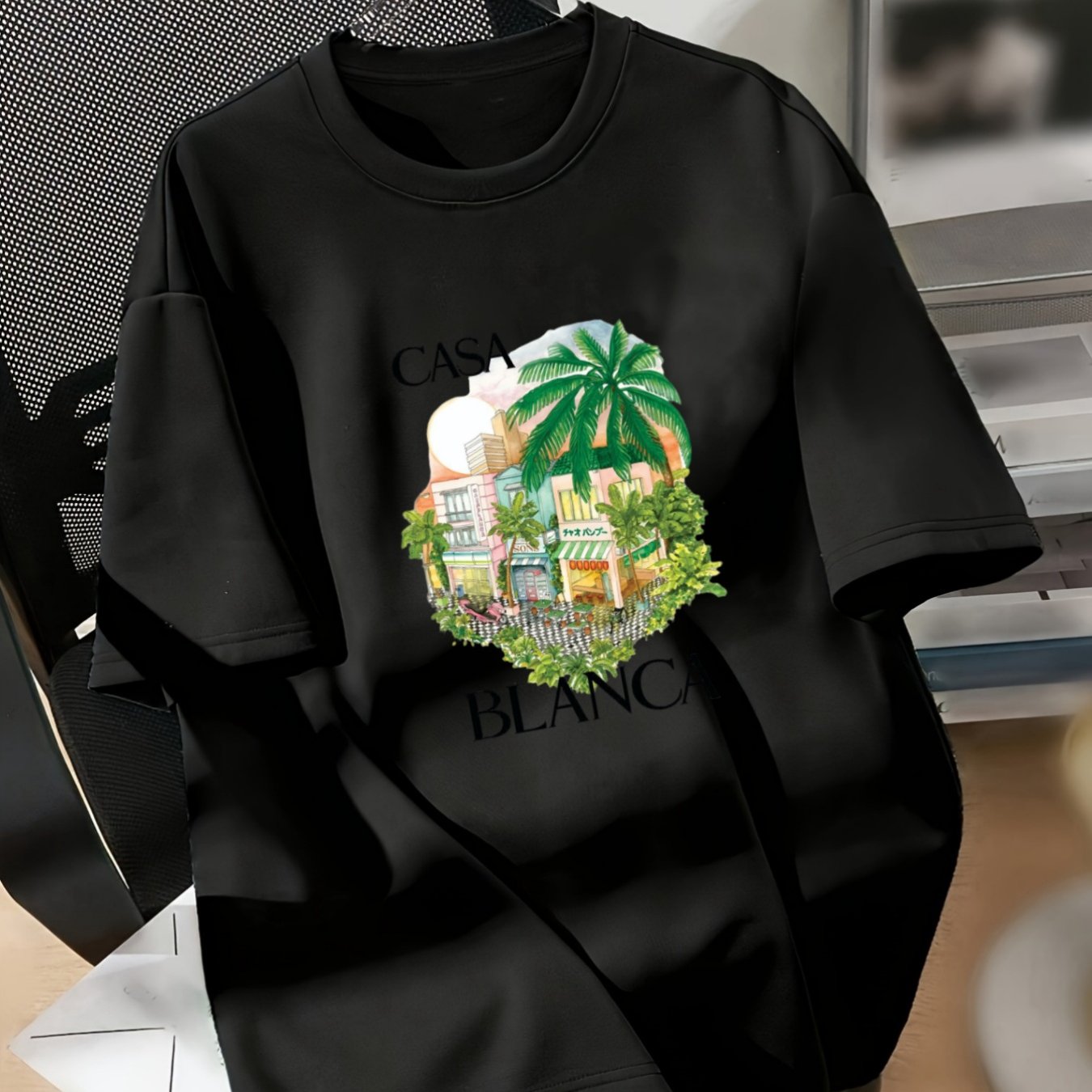 T-Shirt Casa Blanca homme