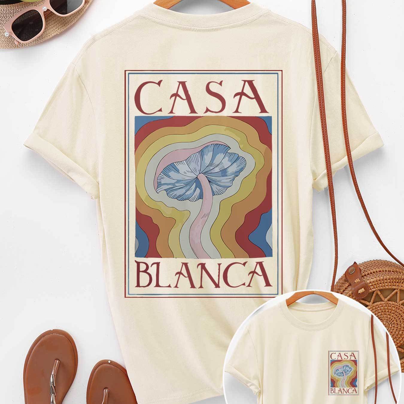 T-Shirt Casa Blanca femme