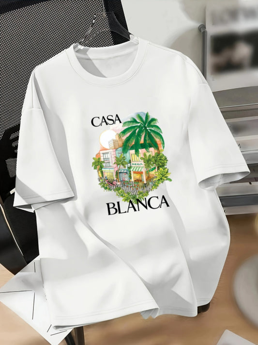 T-Shirt Casa Blanca homme