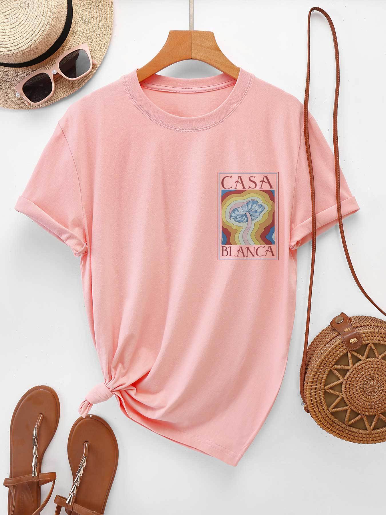 T-Shirt Casa Blanca femme